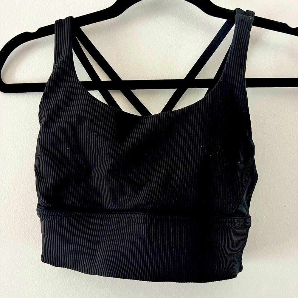 Lululemon ribbed bra. Size 6.